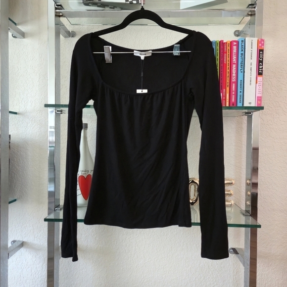Joah Brown Tops - Joah Brown | Square Neck Long Sleeve
